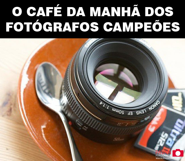 Café da manhã dos fotógrafos campeões