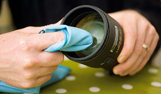 Limpar lente camera - Clean Lens camera