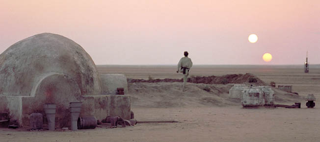 Fotógrafa clica os cenários abandonados de Star Wars