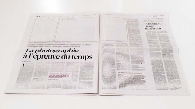 Poder Importância Fotografia Jornal Liberation